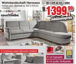 Möbelfundgrube Wohnlandschaft Hermaso couchliebe Angebot