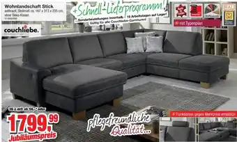 Möbelfundgrube Wohnlandschaft Stick couchliebe Angebot