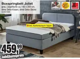 Möbelfundgrube Boxspringbett Joliet Angebot