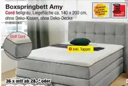 Möbelfundgrube Boxspringbett Amy Angebot