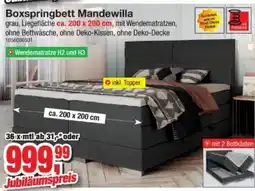 Möbelfundgrube Boxspringbett Mandewilla Angebot