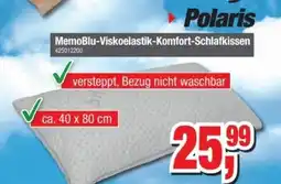 Möbelfundgrube Polaris MemoBlu-Viskoelastik-Komfort-Schlafkissen Angebot