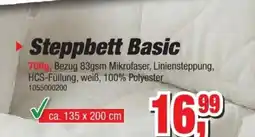 Möbelfundgrube Steppbett Basic Angebot