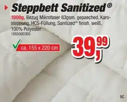 Möbelfundgrube Steppbett Sanitized Angebot