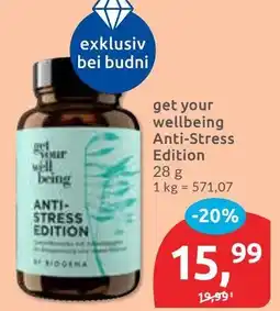 Budni get your wellbeing Anti-Stress Edition Angebot