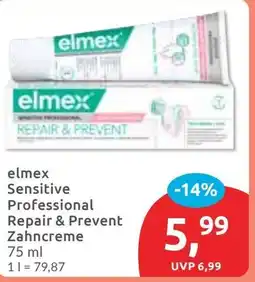 Budni elmex Sensitive Professional Repair & Prevent Zahncreme Angebot