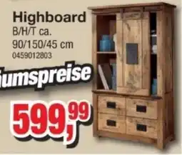 Möbelfundgrube Emanuel Highboard Angebot