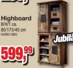 Möbelfundgrube Emanuel Highboard Angebot