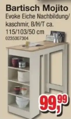 Möbelfundgrube Bartisch Mojito Angebot