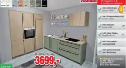 Möbelfundgrube nobilia Eckküche Senso/Structura ca. 180+240 cm Angebot