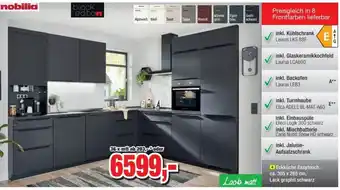 Möbelfundgrube nobilia Eckküche Easytouch, ca. 305 x 265 cm Angebot