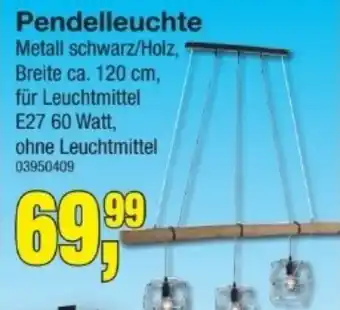 Möbelfundgrube Pendelleuchte Angebot
