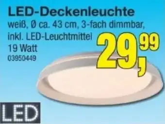 Möbelfundgrube LED-Deckenleuchte Angebot