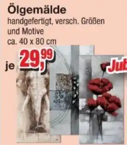 Möbelfundgrube Ölgemälde ca. 40 x 80 cm Angebot