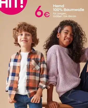 PEPCO Hemd für Jungen Angebot