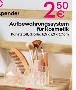 PEPCO Aufbewahrungssystem für Kosmetik Angebot