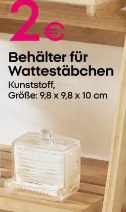 PEPCO Behälter für Wattestäbchen Angebot