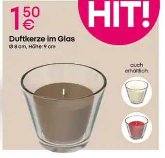 PEPCO Duftkerze im Glas Angebot