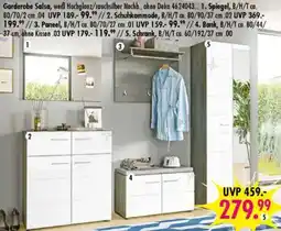 Möbel Boss Garderobe Salsa Angebot