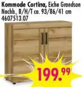 Möbel Boss Kommode Cortina Angebot