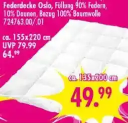Möbel Boss Federdecke Oslo Angebot