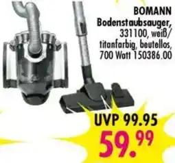 Möbel Boss BOMANN Bodenstaubsauger Angebot