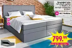 Möbel Boss Boxspringbett Lorica Angebot