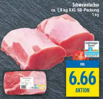 diska Schweinelachse Angebot