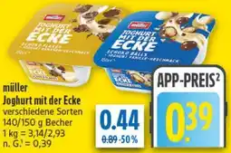diska müller Joghurt mit der Ecke Angebot