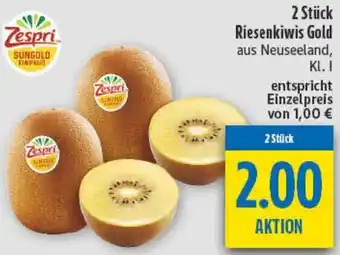 diska Zespri Riesenkiwis Gold Angebot