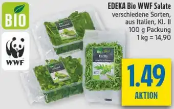 diska EDEKA Bio WWF Salate Angebot