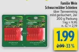diska Familie Wein Schwarzwälder Schinken Angebot