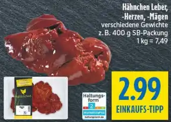 diska Hähnchen Leber, -Herzen, -Mägen Angebot