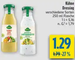 diska Kühne Dressing Angebot