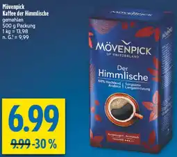 diska Mövenpick Kaffee der Himmlische Angebot