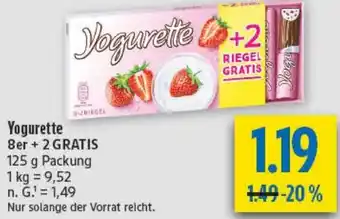 diska Yogurette Angebot