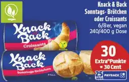 diska Knack & Back Sonntags-Brötchen oder Croissants Angebot