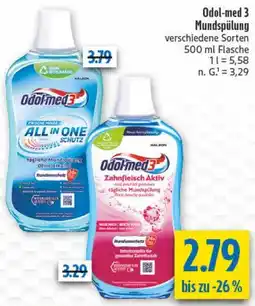 diska Odol-med 3 Mundspülung Angebot