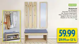 diska KESPER Wandgarderobe Angebot