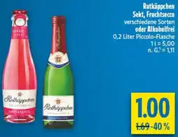diska Rotkäppchen Sekt, Fruchtsecco oder Alkoholfrei Angebot