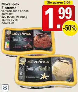 WEZ Mövenpick Eiscreme Angebot