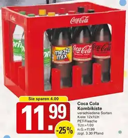 WEZ Coca Cola Kombikiste Angebot