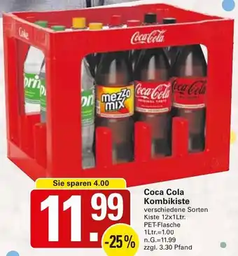 WEZ Coca Cola Kombikiste Angebot