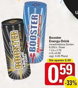 WEZ Booster Energy-Drink Angebot