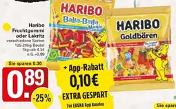 WEZ Haribo Fruchtgummi oder Lakritz Angebot