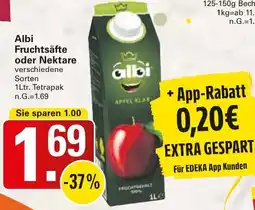 WEZ Albi Fruchtsäfte oder Nektare Angebot
