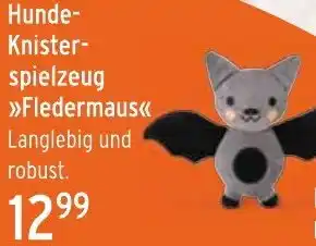 WEZ Hunde Knisterspielzeug Fledermaus Angebot