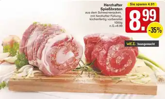 WEZ Herzhafter Spießbraten Angebot