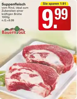 WEZ Bauern Gut Suppenfleisch Angebot