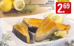 WEZ Heilbutt geräuchert Angebot